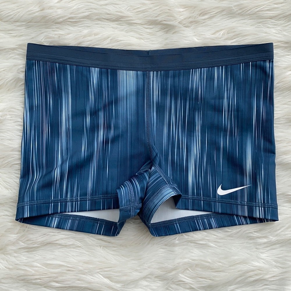 Nike | Striped Spandex Shorts